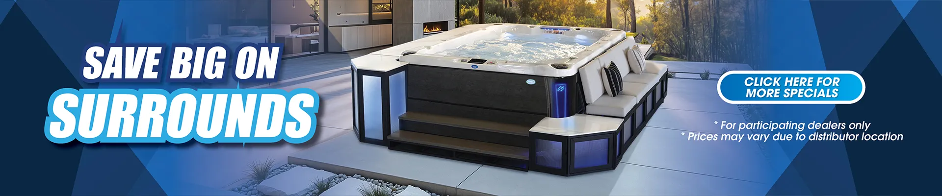 Calspas hot tub being used in a family setting - LeagueCity