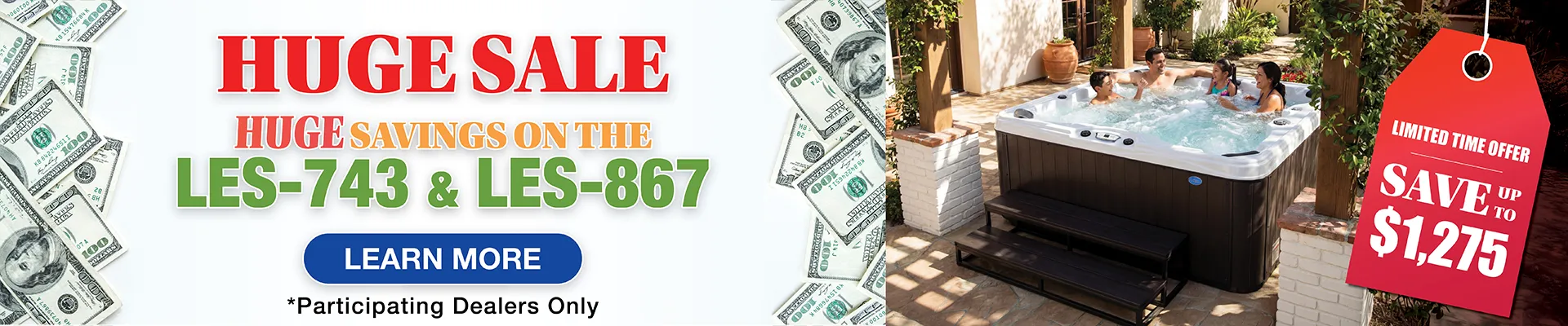 Calspas hot tub being used in a family setting - LeagueCity